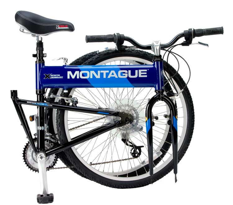 2009 CX Comfort Folding Bike Folded