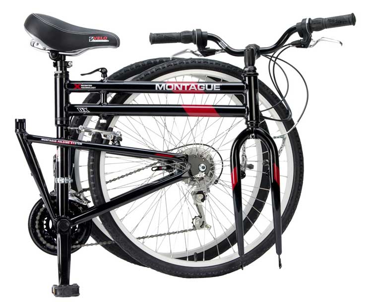 2009 DX Crossover Folding Bike Folded
