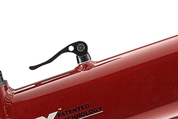 2010 X0 Folding Bike Frame System Closeup