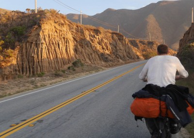 Ca Coast More South on Montague Folding Bike