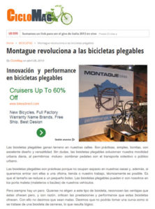 Ciclomag Montague Article