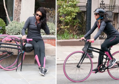 2015 Montague Boston folding bike customize