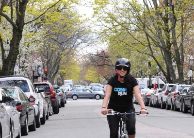 Montague Boston 8 folding bike riding