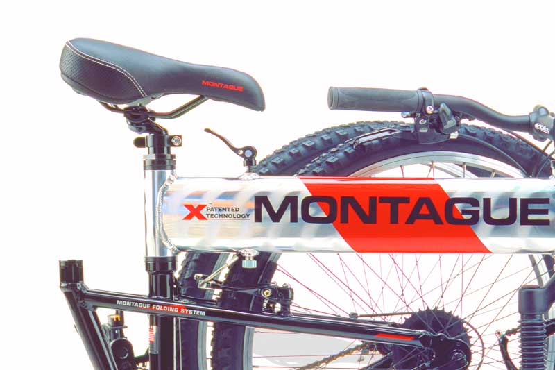 2005 MX Folding Bike Frame System Closeup