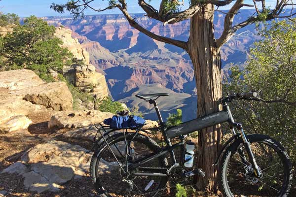 Exploring the Grand Canyon with a Montague and an RV