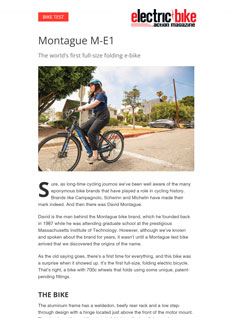 Electric Bike Action Montague M-E1 Review Thumbnail