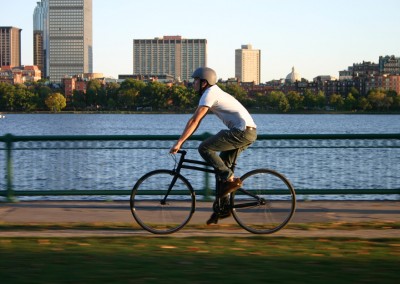 2015 Montague Boston folding bike commuting