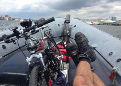 MontagueMX on a boat Patrick Gallagher