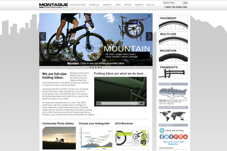 2010 New Montague Folding bikes Website