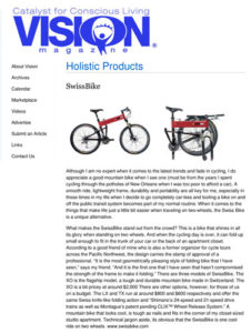 Vision Magazine Montague Bikes Feature