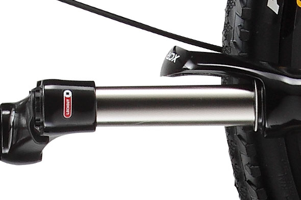 X70 suspension fork Closeup